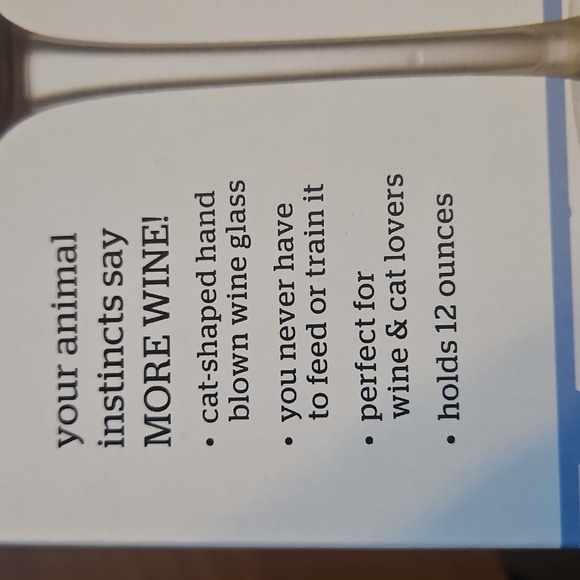 Purrfect Wine Glass & Corkscrew - Picture 4 of 8